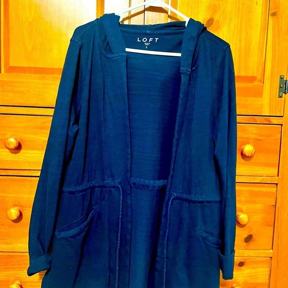 LOFT Jackets & Blazers - LOFT Soft Jacket with hood - Large